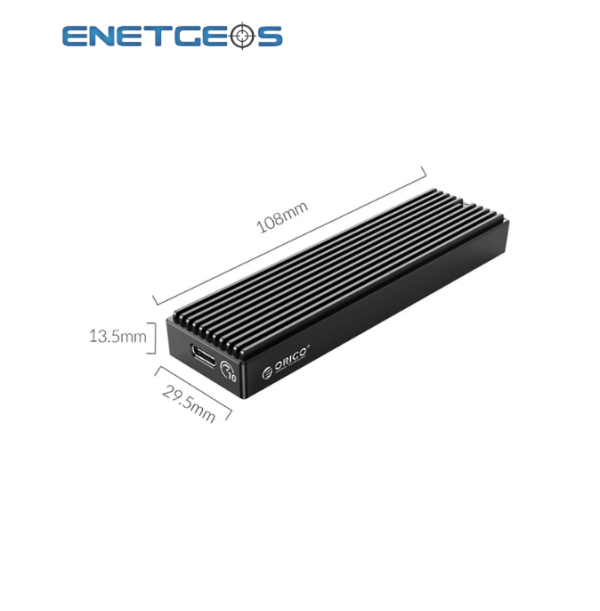 ENCLOSURE DISIPADOR ORICO PARA SSD M.2 NVMe SIN VENTILADOR