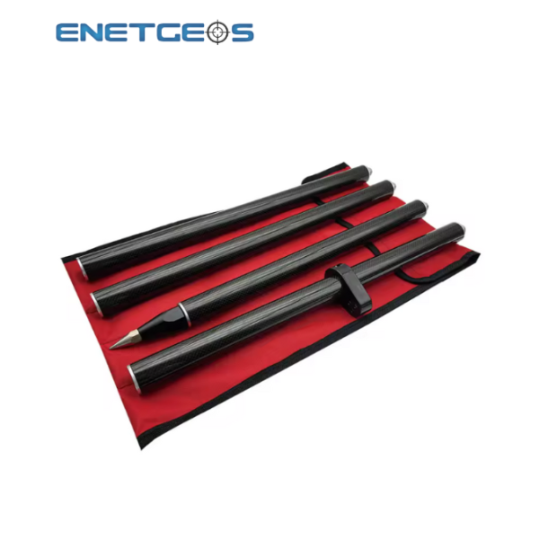 BASTON DE FIBRA DE CARBONO DE CUATRO SECCIONES  DE 2.0 mt