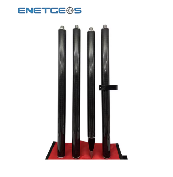 BASTON DE FIBRA DE CARBONO DE CUATRO SECCIONES  DE 2.0 mt