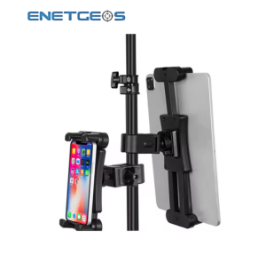 54 ABRAZADERA DE POSTE GNSS CON SOPORTE PARA SMARTPHONE, TABLETS, COLECTORAS Y GPS