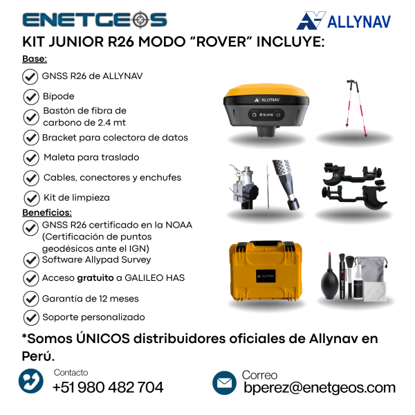 GNSS 26 -EQUIPAMIENTO PARA "ROVER"