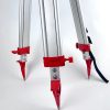 TRÍPODE DE ALUMINIO AT-10N - ROJO